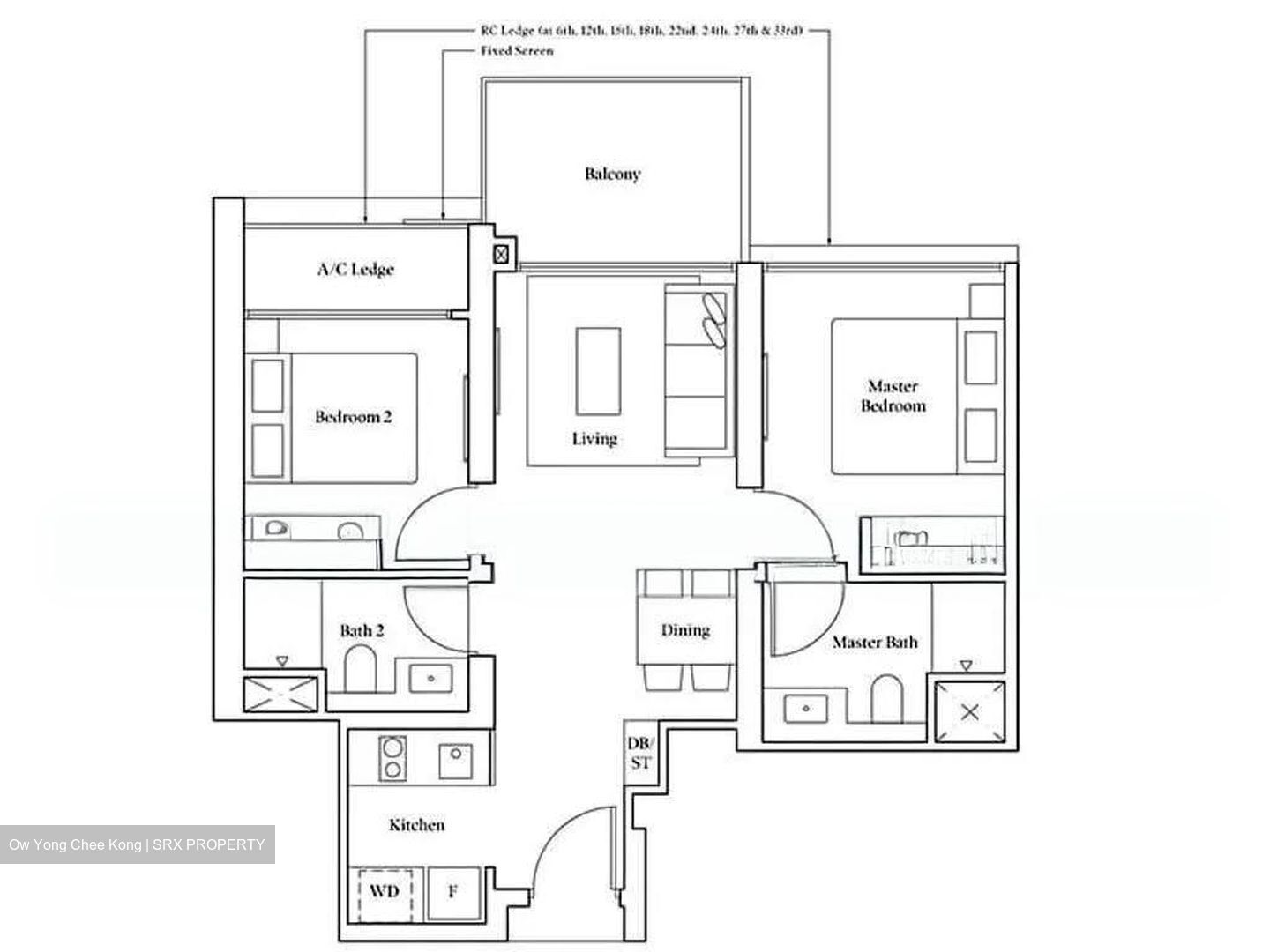 Avenue South Residence (D3), Apartment #635582241